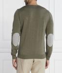 Свитер шерстяной Stenströms Regular Fit, зеленый - фото 4