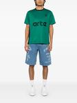 Футболка с принтом ARTE, зеленый - фото 2