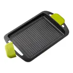 Прямоугольная сковорода-гриль Bra, черный - фото