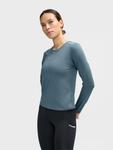 Лонгслив Hummel Performance Shirt MT AURA, индиго - фото 2
