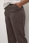 Брюки Kaffe Curve KCSAKIRA LONG PANTS, Brown - фото 4