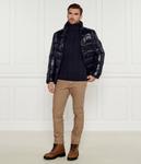 Свитер вязаный Guess Jeans Эвандер с добавлением шерсти, синий - фото 2