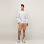 Свитшот с вышитым логотипом Tommy Hilfiger, синий - фото 12