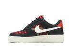 Кроссовки Nike Air Force 1 Low GS 'Flannel', красный - фото 3