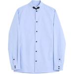 Valentino Мужская синяя рубашка - фото