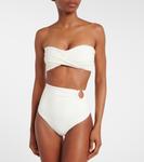 Тангарана бикини топ Johanna Ortiz, экрю - фото 2