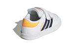 Кроссовки Adidas Breaknet CF I 'White Dark Blue Orange' - фото 4