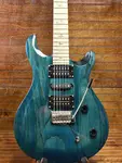 Электрогитара PRS SE Swamp Ash Special - цвет Iris Blue, в комплекте чехол - фото
