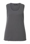 Топ Ulla Popken Top, Graphite Grey/Grey - фото 6