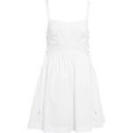 Мини-платье со шнуровкой сбоку PINKO, белый - фото 3