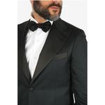 CC COLLECTION блейзер в мелкую клетку CERIMONIA REWARD Corneliani, черный - фото 3