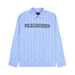 Рубашка Pleasures Fetch Long-Sleeve Shirt, Blue - фото