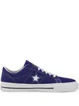 Декорированные кеды из канваса Converse, фиолетовый - фото