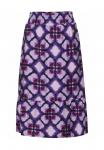 Юбка А-силуэта MIDI Street One, фиолетовый - фото 4