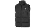 Жилет Nike Windproof Warm Stand Collar Down, черный - фото