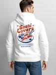 Толстовка с капюшоном на молнии Neverless Sushi Lovers, белый - фото 5
