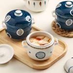 Боул Kawasimaya, [2 pack]stew cup 500ml (sun day+moonlit night) - фото 11