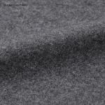 Кашемировый джемпер Uniqlo с круглым вырезом, темно-синий - фото 3