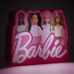 Светильник Barbie Box Paladone, розовый - фото 5