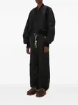 Бомбер с закругленным подолом Jw Anderson, черный - фото 3