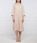 Льняное платье Riani, бежевый - фото