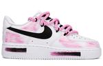 Кроссовки Nike Air Force 1 Skateboard Shoes Men Low-Top Black White Pink - фото 3