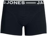 Шорты-боксеры Jack & Jones SENSE TRUNKS 3-PACK, черный - фото 2