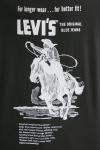 Хлопковая футболка Levi's, черный - фото 5