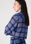 Блуза Tommy Jeans CROP SHIRT, Blue/Dark Blue - фото 6