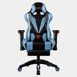 Игровое кресло Xihao Basic White с подставкой для ног - фото 5