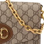 Леди сумка через плечо Horsebit 1955 Canvas малая GUCCI - фото 9