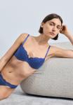 Бюстгальтер Hunkemöller LACE&SHINE , Blue/Dark Blue - фото