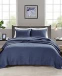 Наборы стеганых одеял Keaton Madison Park, синий - фото