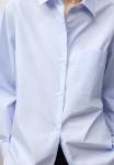 Блуза ADOLFO DOMINGUEZ Button-down blouse, Light Blue - фото 4