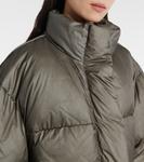 Пуховик с логотипом Acne Studios, Dark Green - фото 4