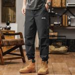 Брюки карго мужские Jeep, хаки (весна-осень) - фото 5