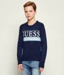 Свитер regular fit Guess, темно-синий - фото
