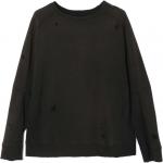 Хлопковый свитшот Needles, черный - фото