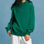 Свитшот женский Champion, зеленый - фото 11