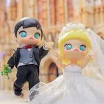Набор фигурок KENNY SWORKP MOLLY Wedding Set Trendy Figures 14cm POP MART - фото 2