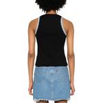 MSGM Женский черный топ Tank - фото 5