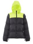 Пуховик Bococa, цвет schwarz saure limette - фото