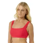 Топ бикини Rip Curl Premium Surf D-DD Crop, красный - фото 3