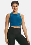 Топ FUNCTIONAL COMFORT CROPPED TANK Winshape, темно-зеленый - фото