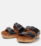 Сандалии из кожи Marah Chloé, черный - фото 5