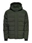 Зимняя куртка Only & Sons Winter Jacket ONSCayson, темно-зеленый - фото