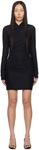 Черное мини-платье Asites Gauge81 - фото