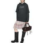 Acne Studios Толстовка с капюшоном с принтом Double layered - фото 2