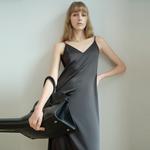 ELLE Слип-платье Women's Medium Gray - фото 4