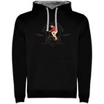 Худи Kruskis Tiny Holiday Two-Colour, черный - фото